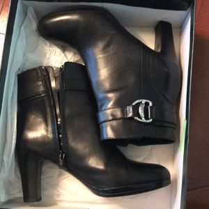 Black heeled boots Ralph Lauren
